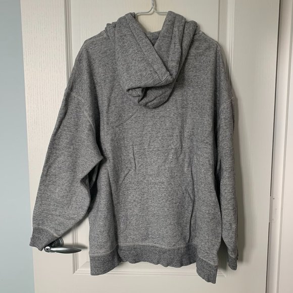 Uniqlo Oversized Hoodie in Heather Grey (Size M) - Picture 2 of 5
